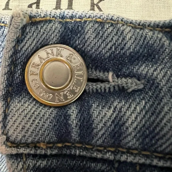 Frank & Eileen Monaghan Straight Leg Jeans – Distressed Raw Hem – 26 - Picture 8 of 12